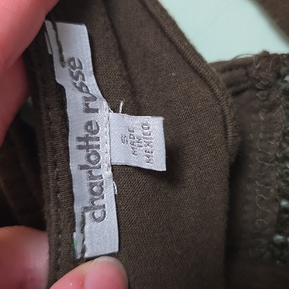 Charlotte Russe Brown Halter Bodysuit - Picture 3 of 5